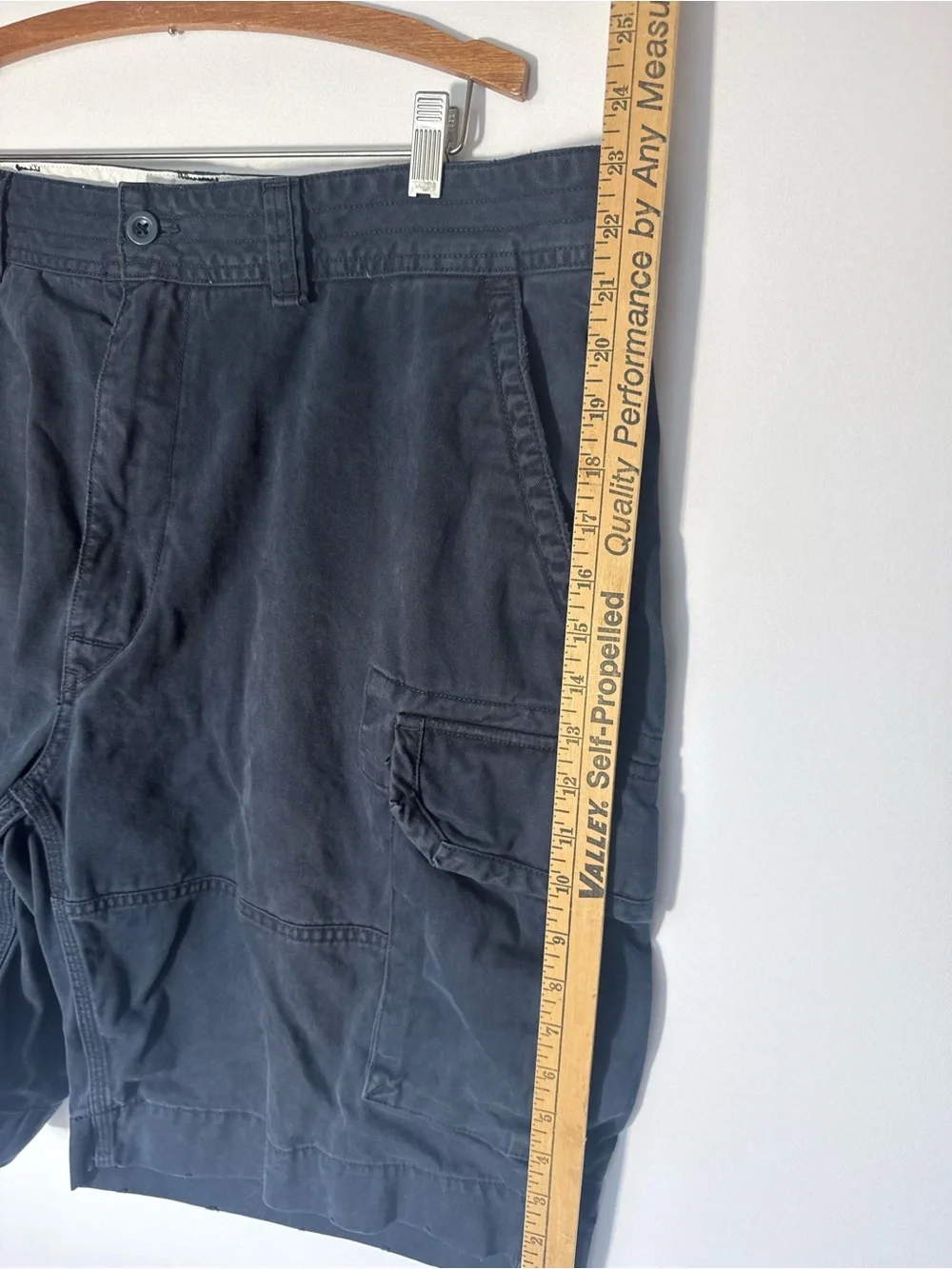 Polo by Ralph Lauren Dark Navy Cargo Shorts 40T 23” Long Baggy Reinforced Hem
